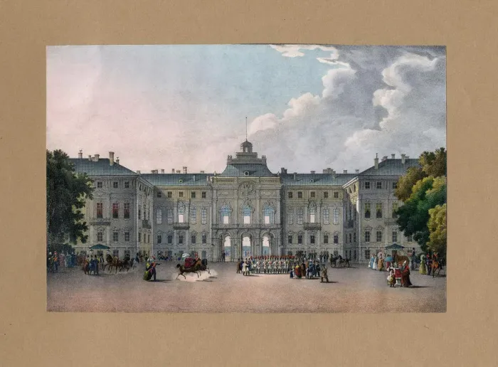 Framed Print : View of the Constantine Palace in Strelna near St. Petersburg Framed Print : View of the Constantine Palace in Strelna near St. Petersburg