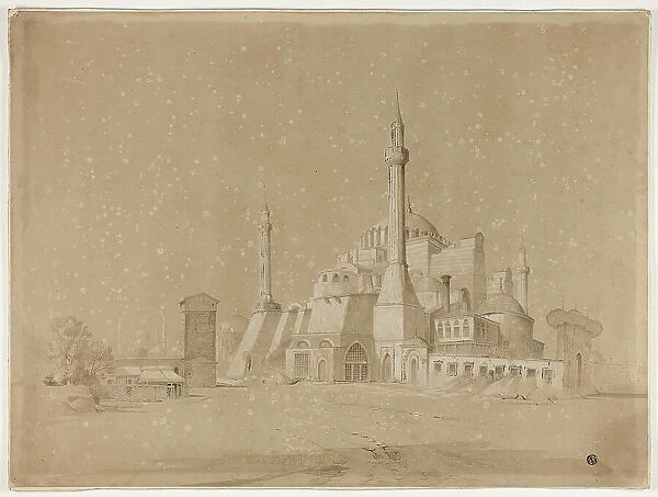 View of Constantinople, 1840 / 45. Creator: David Roberts