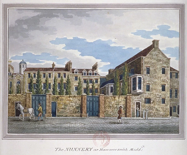 View of the Convent of the Sacred Heart on Hammersmith Road, London, c1794