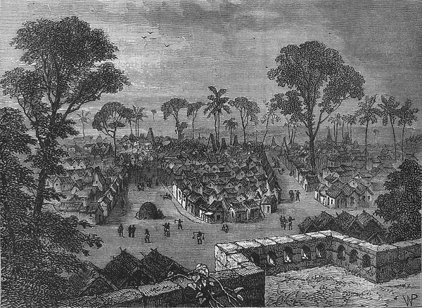 View of Coomassie, c1880. Artist: W. P