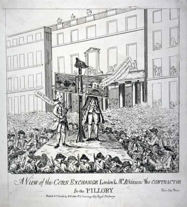 Framed Print : A view of the Corn Exchange... 1785 Framed Print : A view of the Corn Exchange... 1785