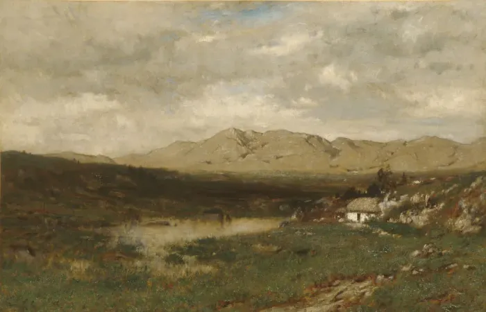 Framed Print : View in County Kerry, ca. 1875. Creator: Alexander Helwig Wyant Framed Print : View in County Kerry, ca. 1875. Creator: Alexander Helwig Wyant