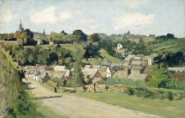 View of Dinant, c.1895-c.1896. Creator: George Poggenbeek