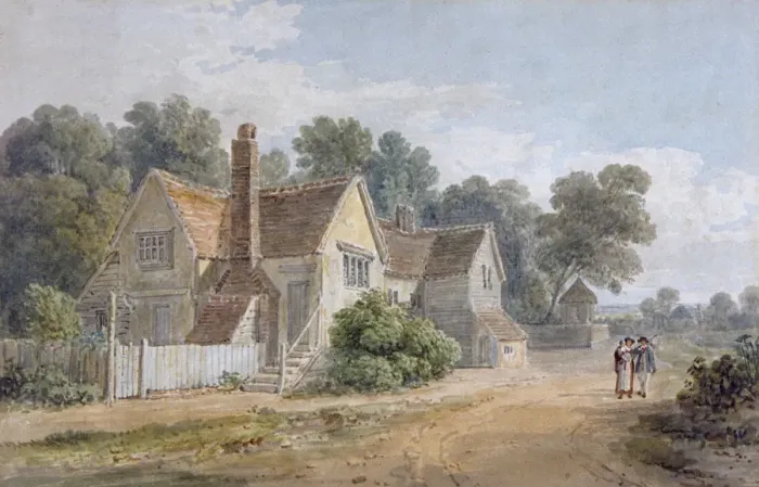 Framed Print : View at Dorking, Surrey, 19th century. Artist: James Duffield Harding Framed Print : View at Dorking, Surrey, 19th century. Artist: James Duffield Harding