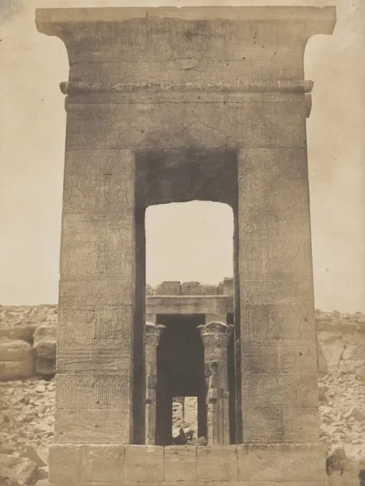 Framed Print : [View of Egypt], 1849-51. Creator: Maxime du Camp