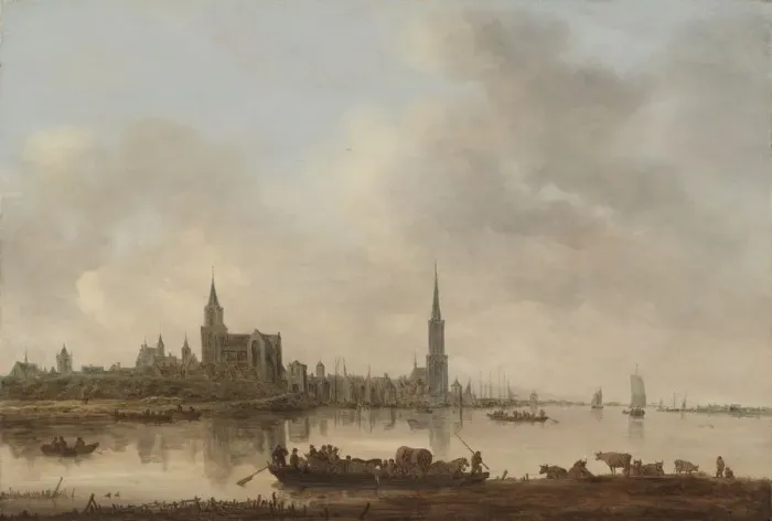 Framed Print : View of Emmerich, 1645. Creator: Jan van Goyen (Dutch, 1596-1656) Framed Print : View of Emmerich, 1645. Creator: Jan van Goyen (Dutch, 1596-1656)