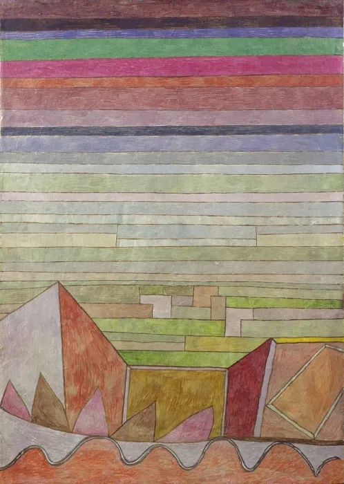 Framed Print : View into the Fertile Country (Blick in das Fruchtland), 1932 Framed Print : View into the Fertile Country (Blick in das Fruchtland), 1932