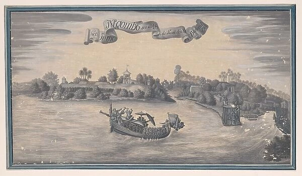 View of the Fort of Negombo, 1753. Creator: Anon