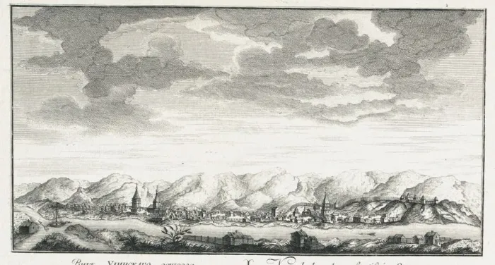 Framed Print : View of the fortress of Udinskoye, ca 1735. Artist: Lursenius, Johann Wilhelm (1704-1771) Framed Print : View of the fortress of Udinskoye, ca 1735. Artist: Lursenius, Johann Wilhelm (1704-1771)