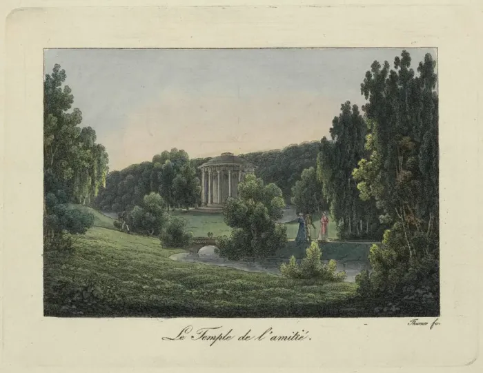 Framed Print : View of the Friendship Temple in Pavlovsk, 1810s Framed Print : View of the Friendship Temple in Pavlovsk, 1810s