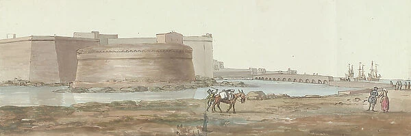 View of Gallipoli, 1778. Creator: Louis Ducros