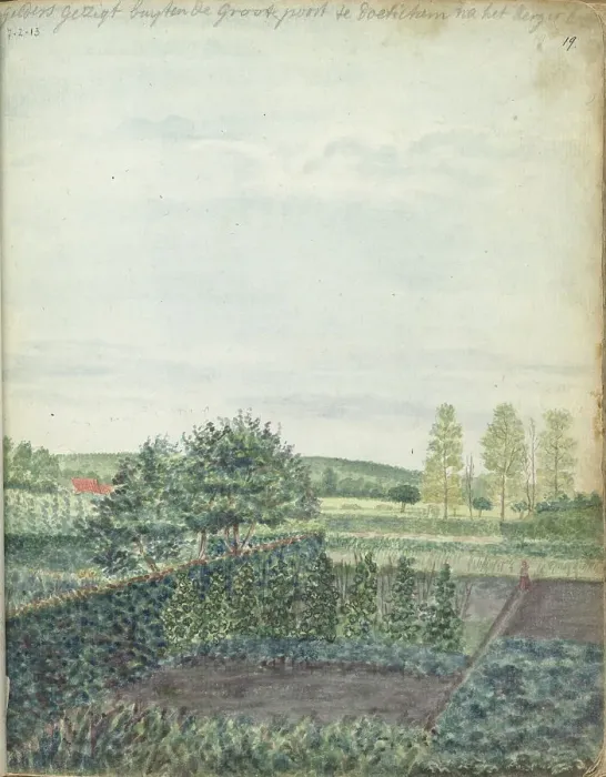 Framed Print : View of Gelderland at Doetinchem, 1770-1778. Creator: Jan Brandes Framed Print : View of Gelderland at Doetinchem, 1770-1778. Creator: Jan Brandes
