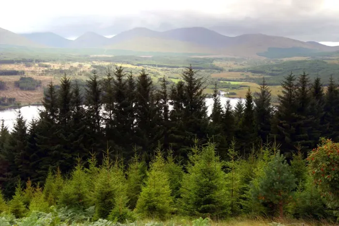 Framed Print : View across the Great Glen from Glen Garry, Highland, Scotland Framed Print : View across the Great Glen from Glen Garry, Highland, Scotland