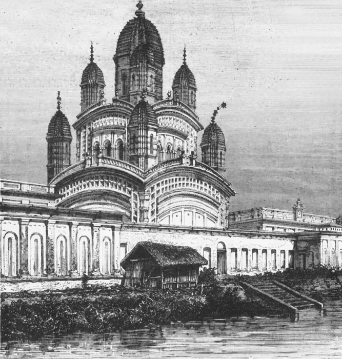 Framed Print : View of the Great Mosque on the Hooghley, near Calcutta, c1891. Creator: James Grant Framed Print : View of the Great Mosque on the Hooghley, near Calcutta, c1891. Creator: James Grant