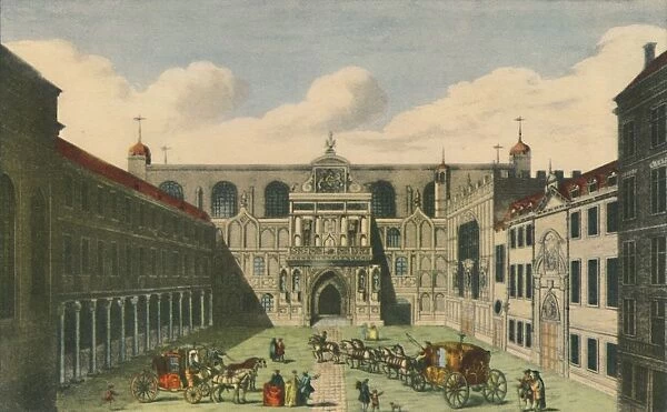 A View of the Guildhall of the City of London, c1750s, (early 19th century), (1948)