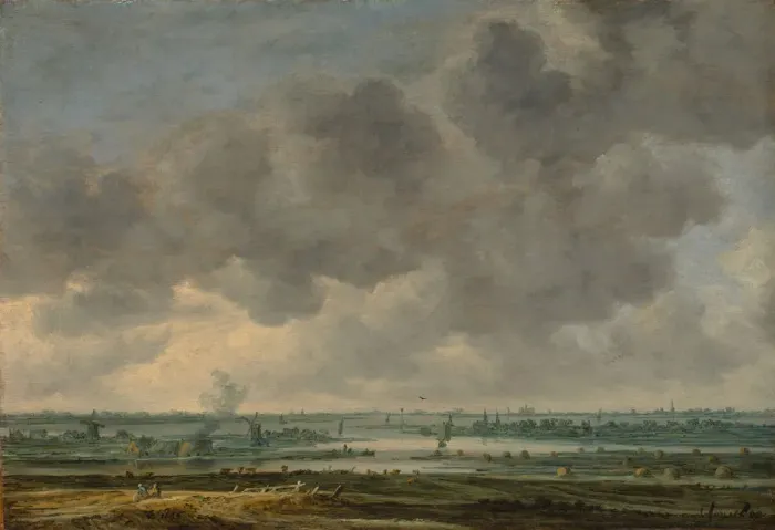 Framed Print : View of Haarlem and the Haarlemmer Meer, 1646. Creator: Jan van Goyen Framed Print : View of Haarlem and the Haarlemmer Meer, 1646. Creator: Jan van Goyen
