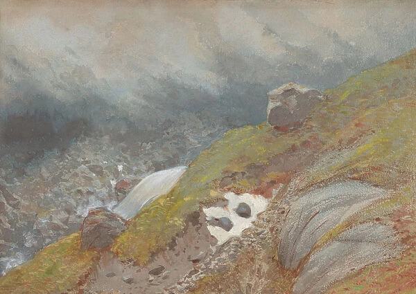 View Above Handeck, Switzerland, 1875. Creator: Eugene Viollet-le-Duc