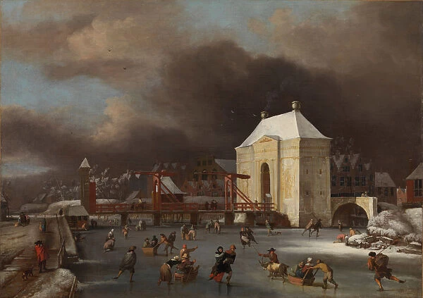 View of the Heiligewegspoort in Amsterdam. Artist: Kessel, Jan van (1641-1680)