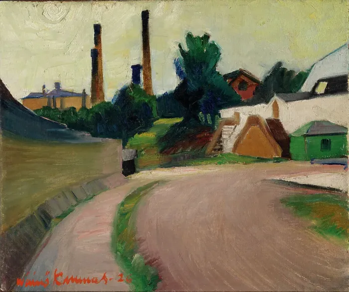 Framed Print : View of Helsinki, the Finnish Sugar Co. 1926. Creator: Vaino Kunnas Framed Print : View of Helsinki, the Finnish Sugar Co. 1926. Creator: Vaino Kunnas