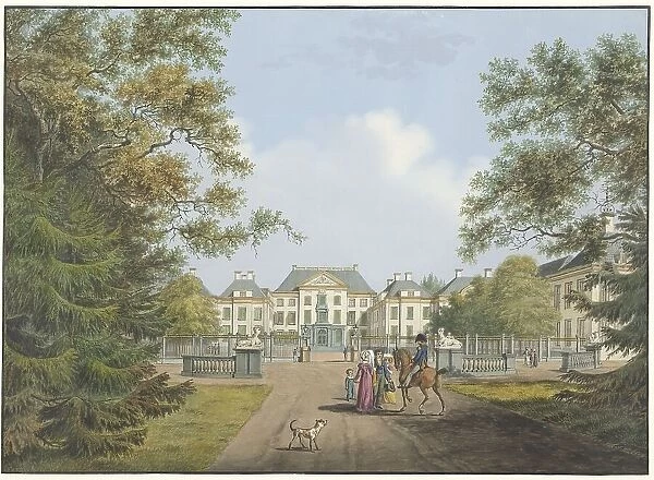 View of Het Loo Palace, 1784-1828. Creator: Cornelis de Kruyff