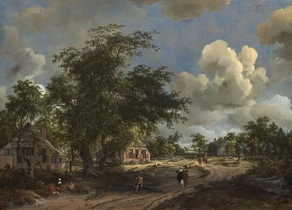 A View on a High Road, 1665. Creator: Meindert Hobbema