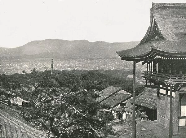 View from the hills, Kyoto, Japan, 1895. Creator: Unknown