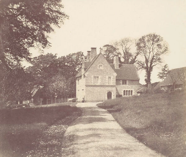View of House from Driveway, 1850s. Creator: Unknown