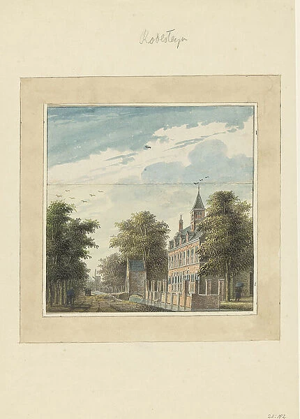 View of the house in Rodesteyn, 1700-1800. Creator: Anon