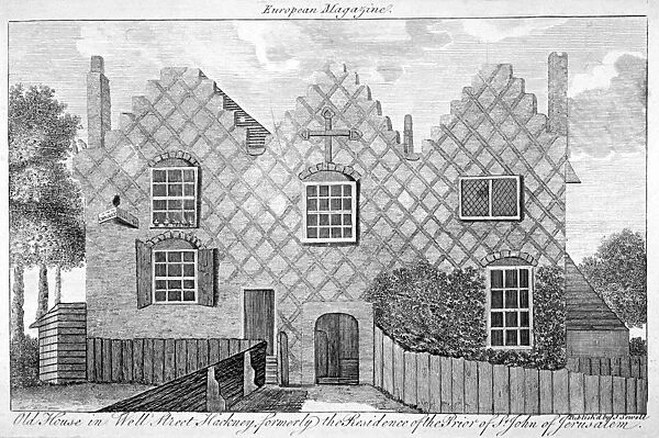 View of a house in Wells Street, Hackney, London, c1800