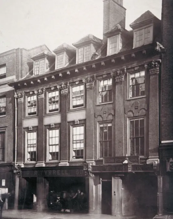 Framed Print : View of houses in Great Queen Street, Holborn, Camden, London, 1879. Artist: Henry Dixon Framed Print : View of houses in Great Queen Street, Holborn, Camden, London, 1879. Artist: Henry Dixon