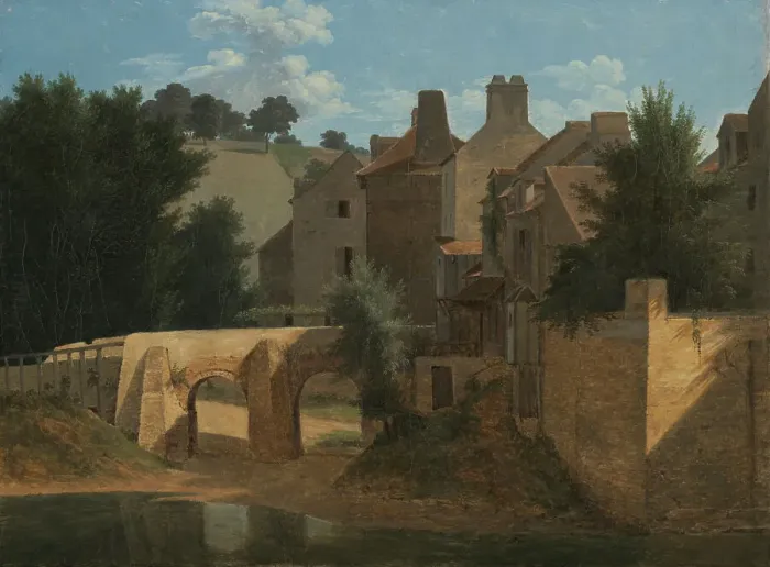Framed Print : View in the Ile-de-France, about 1810-1813. Creator: Jean-Victor Bertin Framed Print : View in the Ile-de-France, about 1810-1813. Creator: Jean-Victor Bertin