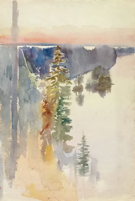 Framed Print : View from Kaukola Ridge, 1888-1889. Creator: Albert Edelfelt Framed Print : View from Kaukola Ridge, 1888-1889. Creator: Albert Edelfelt