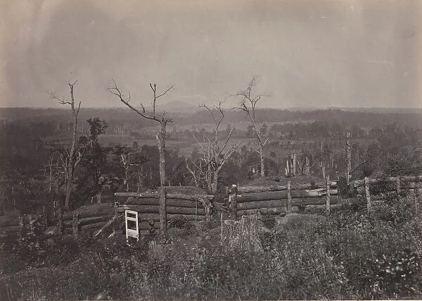 View of Kenesaw Mountain, Georgia, 1860s. Creator: George N. Barnard