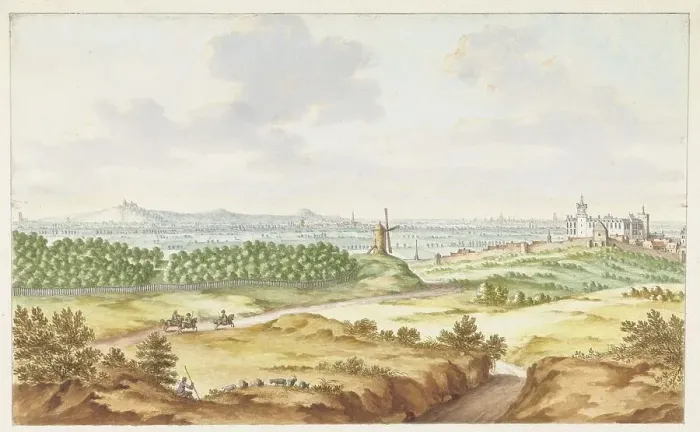 Framed Print : View of Kleve from the Galgenberg, 1680-1685. Creator: Jan van Call Framed Print : View of Kleve from the Galgenberg, 1680-1685. Creator: Jan van Call