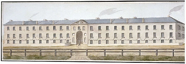 View of Knightsbridge Barracks, Westminster, London, c1810