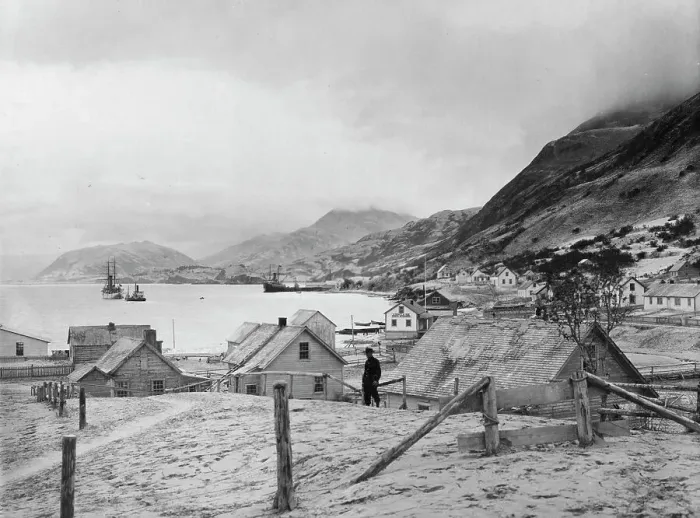 Framed Print : View of Kodiak, between c1900 and 1923. Creator: Unknown
