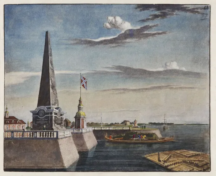 Framed Print : View of the Kronstadt pier, Early 19th cen Framed Print : View of the Kronstadt pier, Early 19th cen