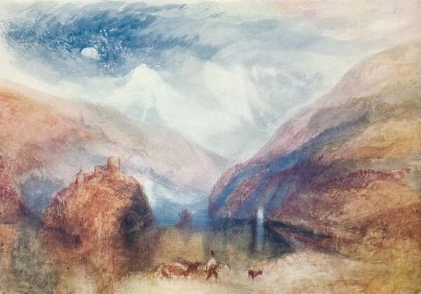 View on Lake of Brienz, 19th century, (1910). Artist: JMW Turner