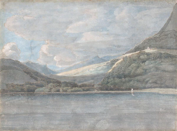 View of Lake Como, August 27, 1781. Creator: Francis Towne