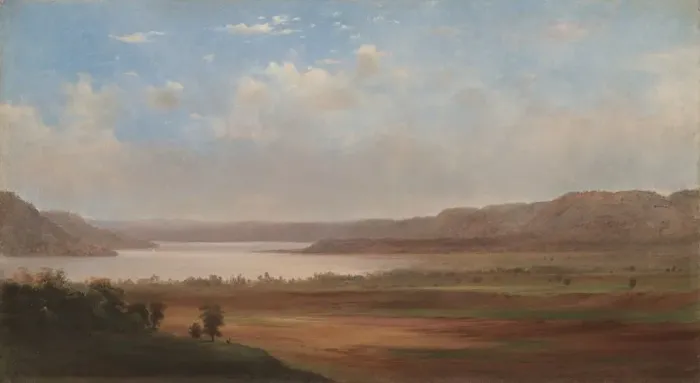 Framed Print : View of Lake Pepin, Minnesota, 1862. Creator: Robert S. Duncanson (American, 1821-1872) Framed Print : View of Lake Pepin, Minnesota, 1862. Creator: Robert S. Duncanson (American, 1821-1872)