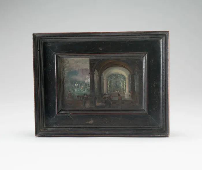 Framed Print : View of a Landscape, Netherlands, c. 1635. Creator: Daniel Bretschneider Framed Print : View of a Landscape, Netherlands, c. 1635. Creator: Daniel Bretschneider