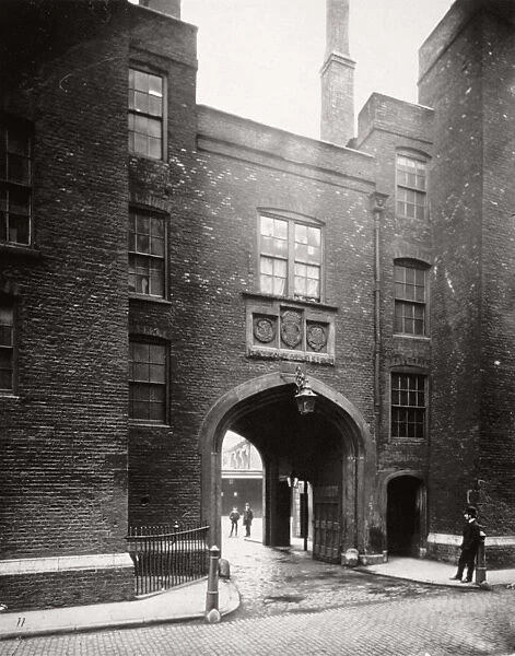 View of Lincolns Inn Gatehouse, Holborn, Camden, London, 1867