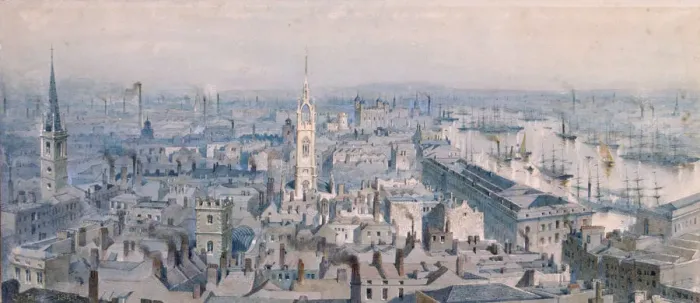 Framed Print : View of London Framed Print : View of London
