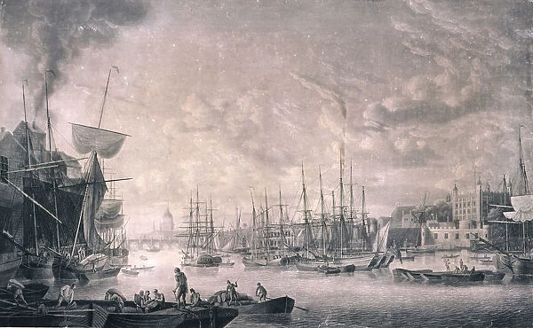 View of London from the East, 1793