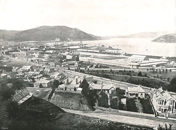 View from Maitland Street, Dunedin, New Zealand, 1895. Creator: Unknown