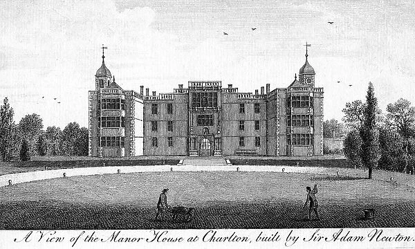 A View of the Manor House at Charlton, built by Sir Adam Newton
