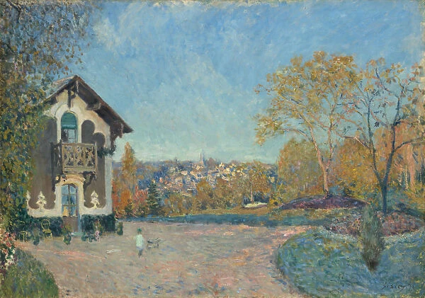 View of Marly-le-Roi from Coeur-Volant, 1876. Creator: Alfred Sisley