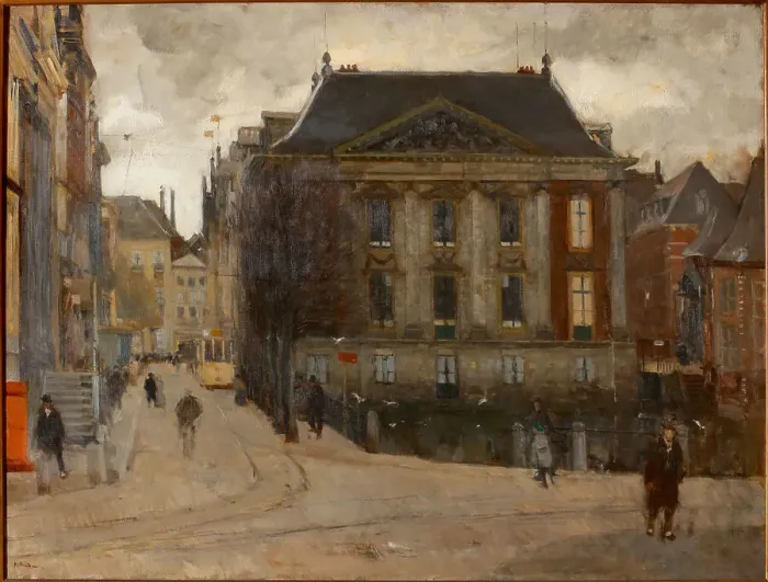 Framed Print : View of the Mauritshuis in The Hague Framed Print : View of the Mauritshuis in The Hague