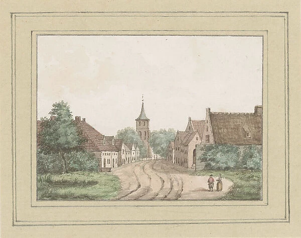 View of Meliskerke in Zeeland, in or after 1754-c. 1800. Creator: Anon