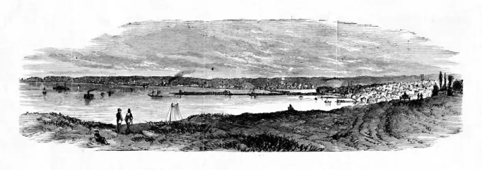 Framed Print : View of Milwaukee Bay, Lake Michigan, 1883 Framed Print : View of Milwaukee Bay, Lake Michigan, 1883